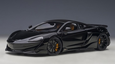 76081 McLaren 600LT (Onyx Black) 1:18